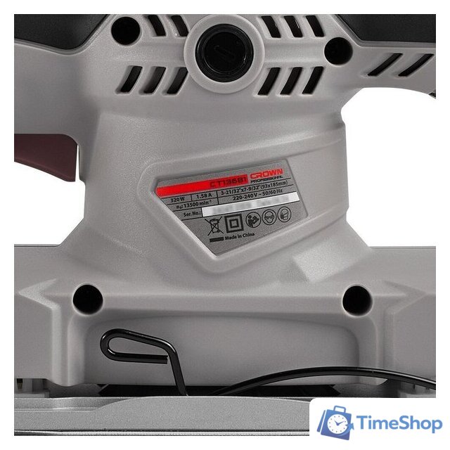 Виброшлифмашина Crown CT13681 - Изображение №4 — Интернет-магазин Time-Shop