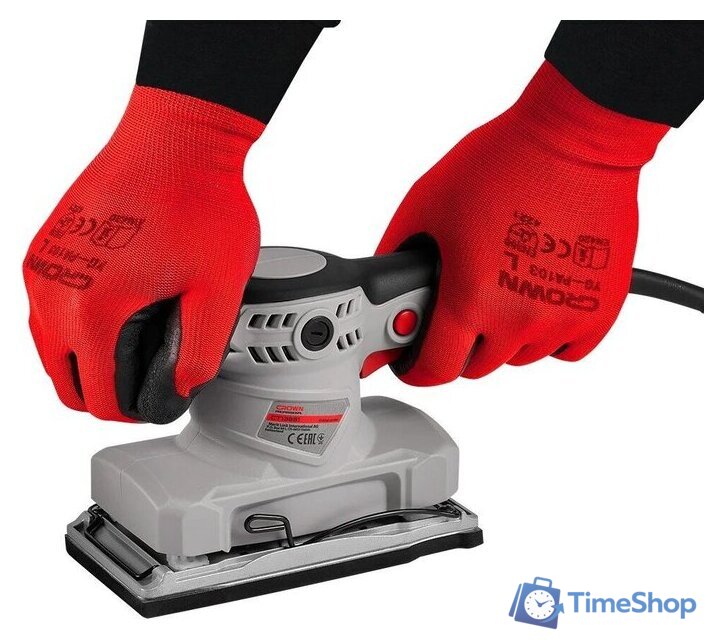 Виброшлифмашина Crown CT13681 - Изображение №6 — Интернет-магазин Time-Shop