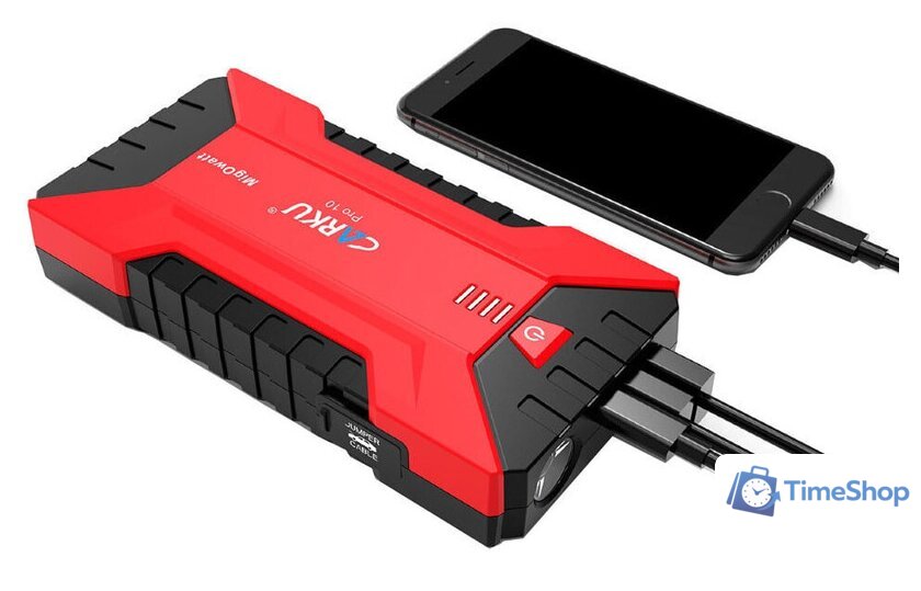 Портативное пусковое устройство Carku PRO-10 - Изображение №4 — Интернет-магазин Time-Shop