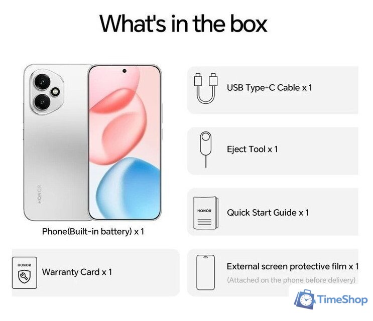 Телефон HONOR 400 8GB/256GB международная версия (серебристый) - Изображение №10 — Интернет-магазин Time-Shop