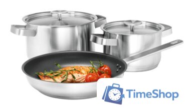 Набор кастрюль Electrolux E3SS - Изображение №1 — Интернет-магазин Time-Shop
