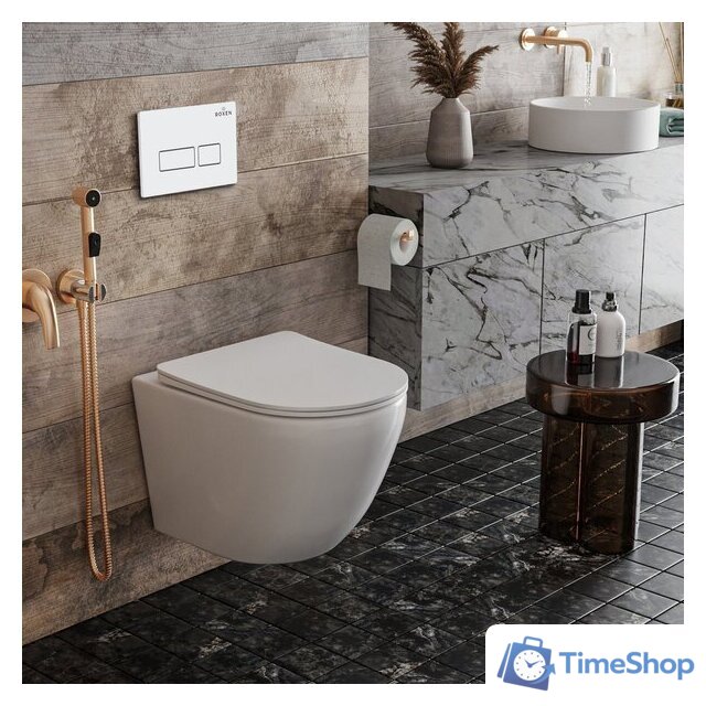 Инсталляция для унитаза Roxen StounFix Dual Fresh 833336 - Изображение №4 — Интернет-магазин Time-Shop