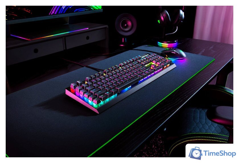 Клавиатура Razer BlackWidow V4 X (Razer Green) - Изображение №3 — Интернет-магазин Time-Shop