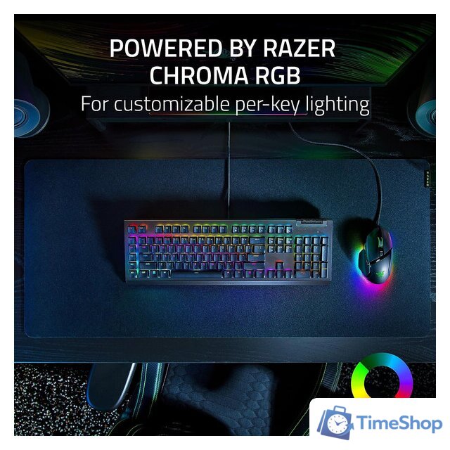 Клавиатура Razer BlackWidow V4 X (Razer Green) - Изображение №11 — Интернет-магазин Time-Shop