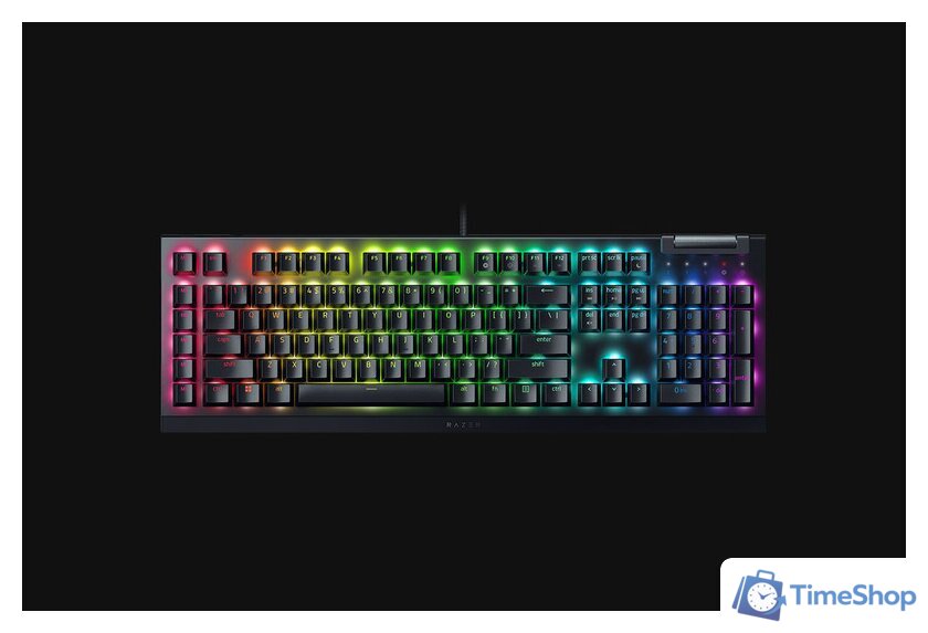 Клавиатура Razer BlackWidow V4 X (Razer Green) - Изображение №6 — Интернет-магазин Time-Shop