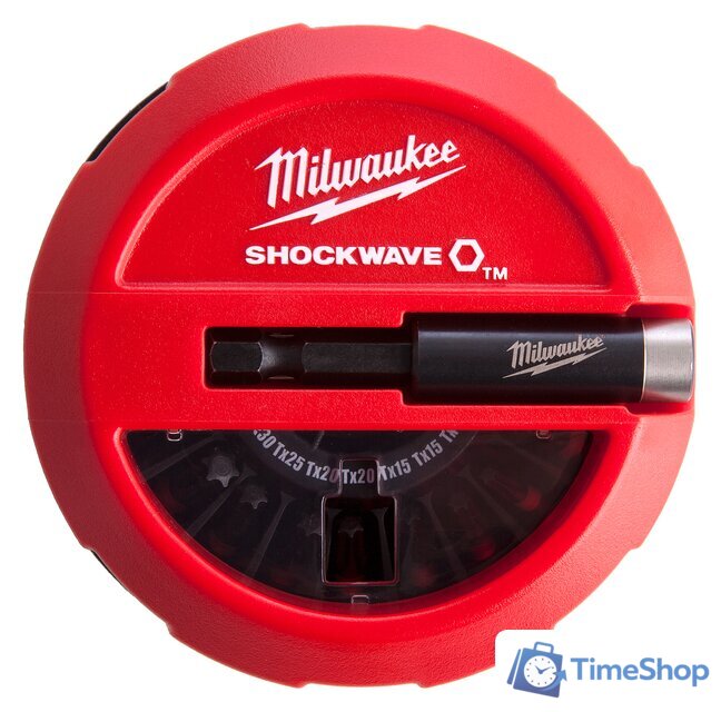 Набор бит Milwaukee 4932430904 (15 предметов) - Изображение №1 — Интернет-магазин Time-Shop