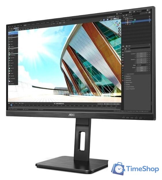 Монитор AOC 27P2Q - Изображение №2 — Интернет-магазин Time-Shop