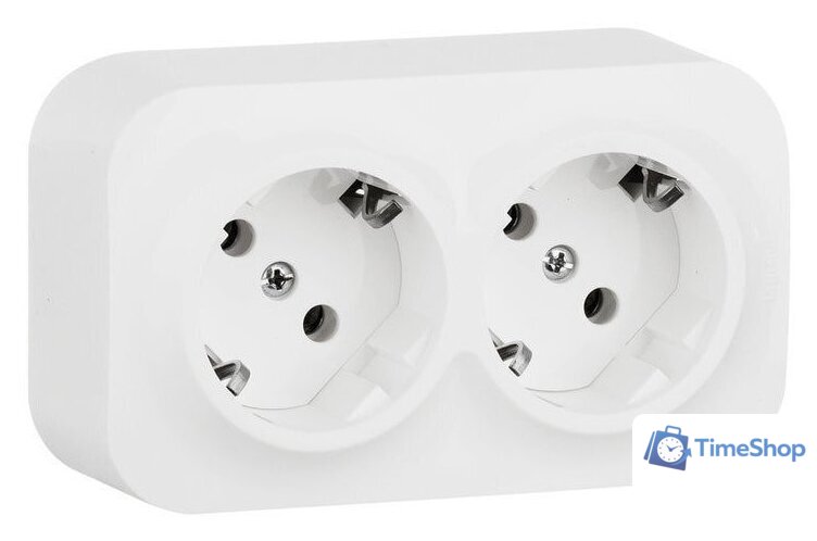 Розетка Legrand Quteo 782237 - Изображение №1 — Интернет-магазин Time-Shop