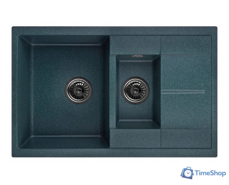 Кухонная мойка Granula 7802 (черный) - Изображение №7 — Интернет-магазин Time-Shop