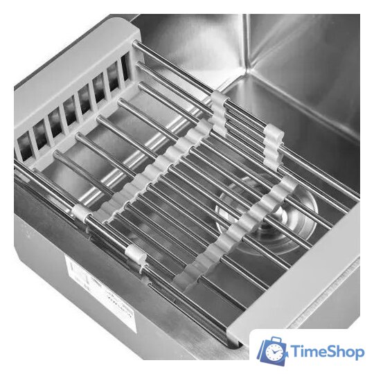 Кухонная мойка Wisent WS-34050/GER013 (с сифоном, дозатором и коландером) - Изображение №12 — Интернет-магазин Time-Shop