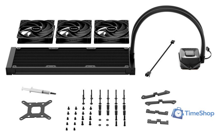 Система жидкостного охлаждения для процессора be quiet! Pure Loop 3 360mm BW029EU - Изображение №4 — Интернет-магазин Time-Shop