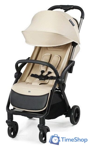 Коляска прогулочная «книга» KinderKraft Apino (бежевый) - Изображение №1 — Интернет-магазин Time-Shop