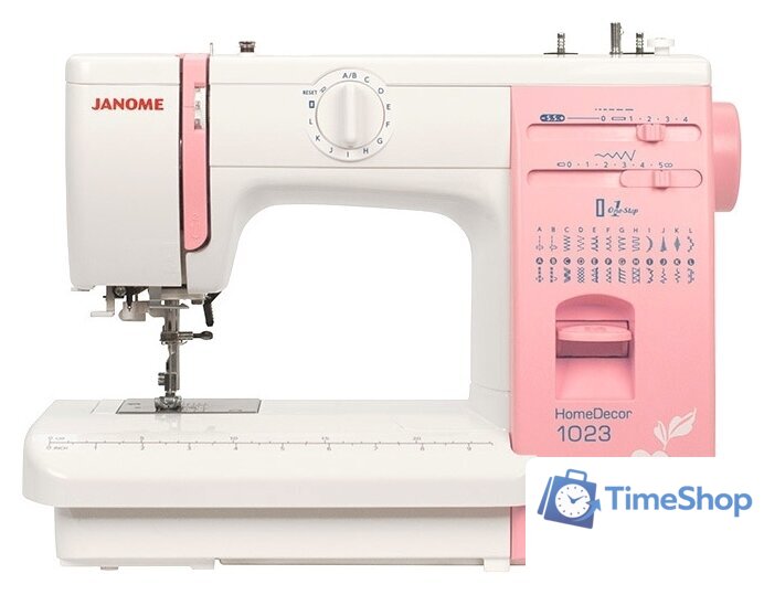 Электромеханическая швейная машина Janome Homedecor 1023 - Изображение №1 — Интернет-магазин Time-Shop