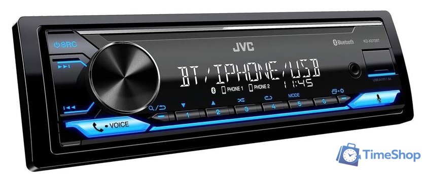 USB-магнитола JVC KD-X372BT - Изображение №2 — Интернет-магазин Time-Shop