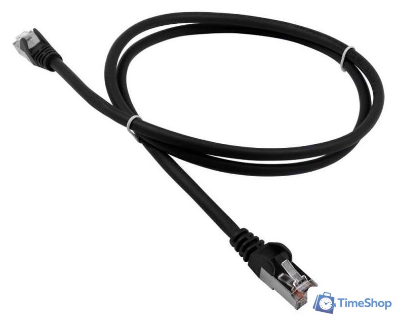 Кабель Lanmaster LAN-PC45/S5E-10-BK - Изображение №1 — Интернет-магазин Time-Shop