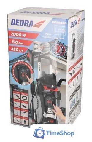 Мойка высокого давления Dedra DED8826 - Изображение №8 — Интернет-магазин Time-Shop