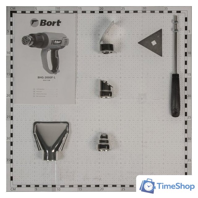 Промышленный фен Bort BHG-2000F-L - Изображение №8 — Интернет-магазин Time-Shop