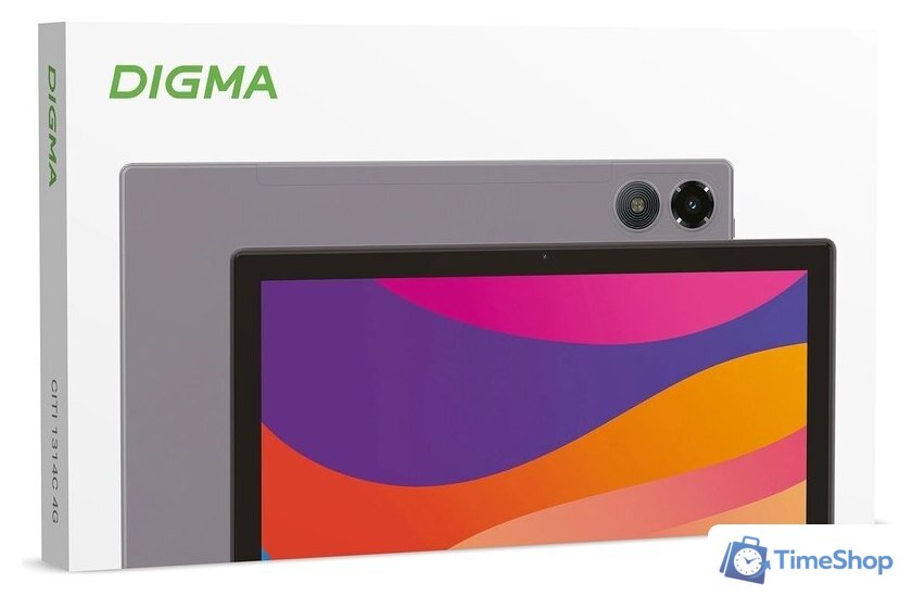 Планшет Digma CITI 1314C 4G (серый) - Изображение №12 — Интернет-магазин Time-Shop