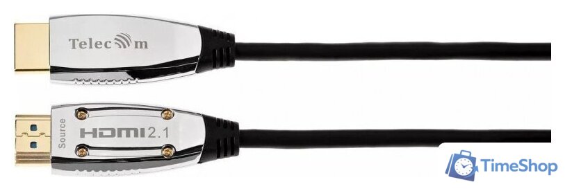 Кабель Telecom TCG2120-5M HDMI - HDMI (5 м, черный) - Изображение №2 — Интернет-магазин Time-Shop