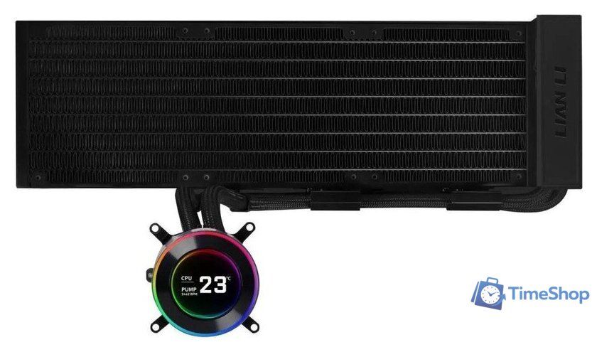 Система жидкостного охлаждения для процессора Lian Li Hydroshift II LCD-C 360N GHS2LCD36B G89.GHS2LCD36B.R0 - Изображение №1 — Интернет-магазин Time-Shop