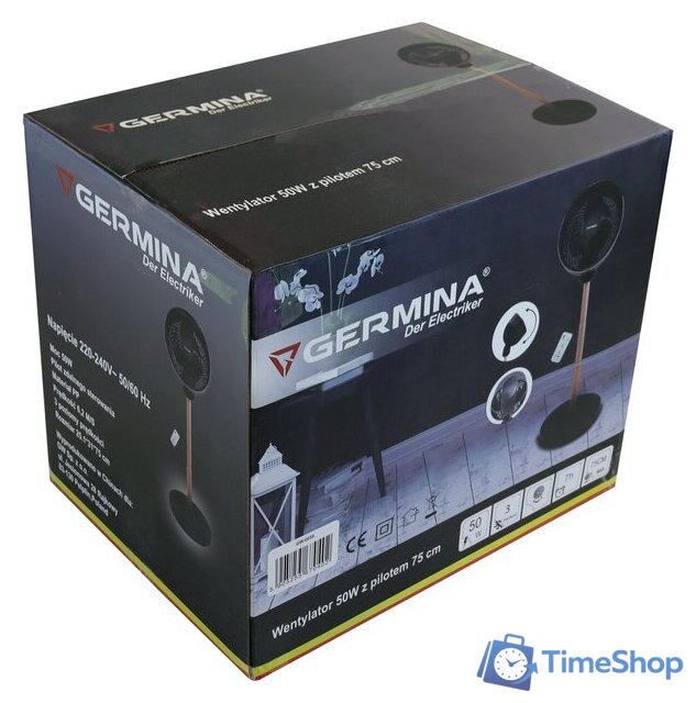 Вентилятор Germina GW-0058 - Изображение №5 — Интернет-магазин Time-Shop