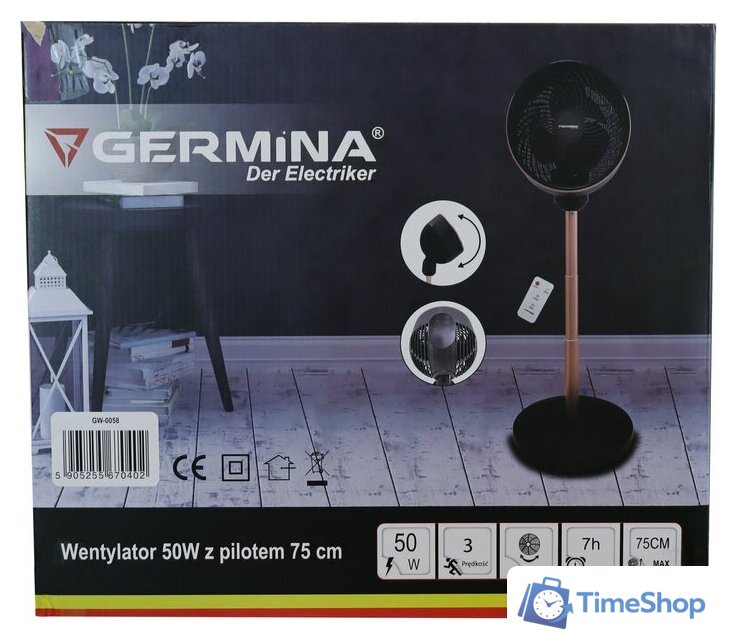 Вентилятор Germina GW-0058 - Изображение №4 — Интернет-магазин Time-Shop