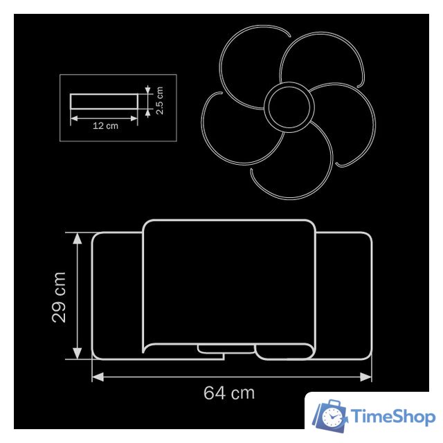 Припотолочная люстра Lightstar 811050 - Изображение №2 — Интернет-магазин Time-Shop