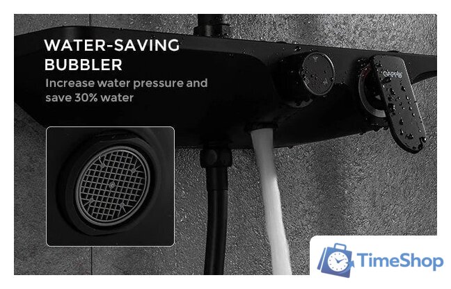 Душевая система  Gappo G2495-5 - Изображение №12 — Интернет-магазин Time-Shop