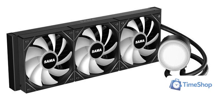 Система жидкостного охлаждения для процессора Sama L60 360 (черный) - Изображение №5 — Интернет-магазин Time-Shop