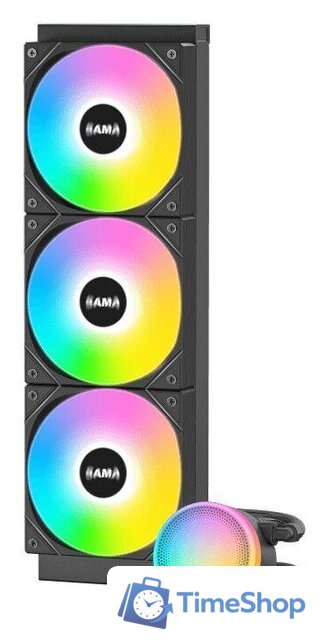 Система жидкостного охлаждения для процессора Sama L60 360 (черный) - Изображение №3 — Интернет-магазин Time-Shop