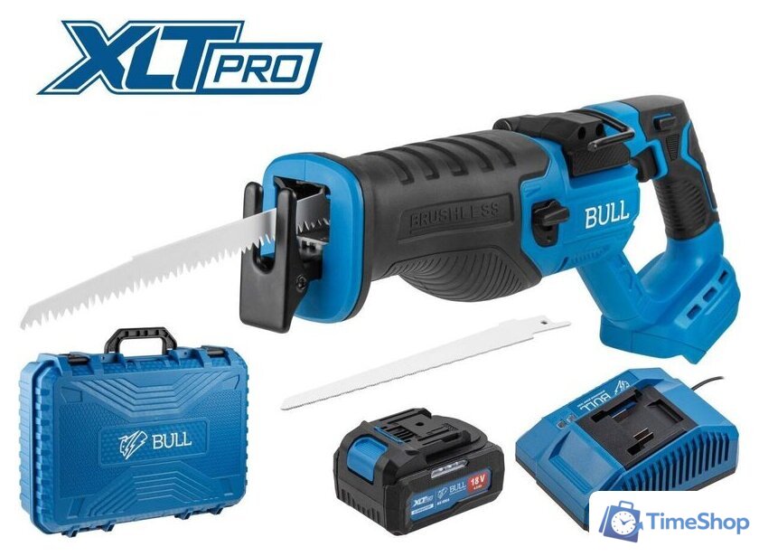 Сабельная пила Bull CSR 2118 E XLTpro Set 1325946 (с 1-им АКБ) - Изображение №1 — Интернет-магазин Time-Shop