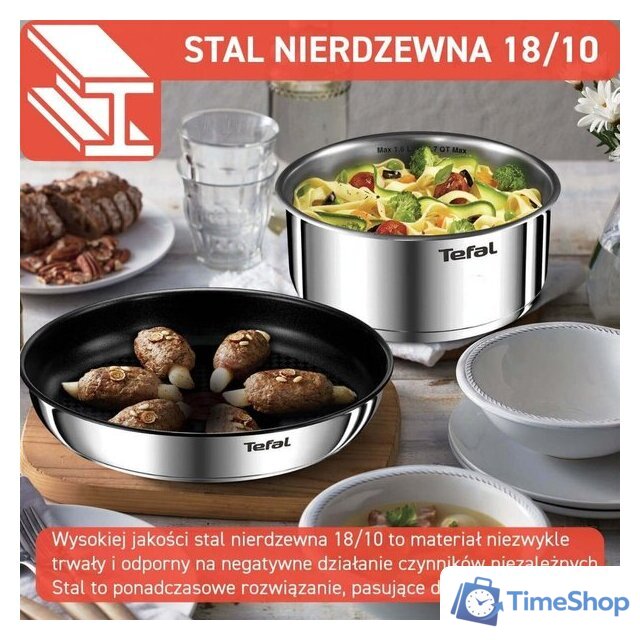 Набор сковород Tefal Ingenio Emotion L897SM74 - Изображение №6 — Интернет-магазин Time-Shop