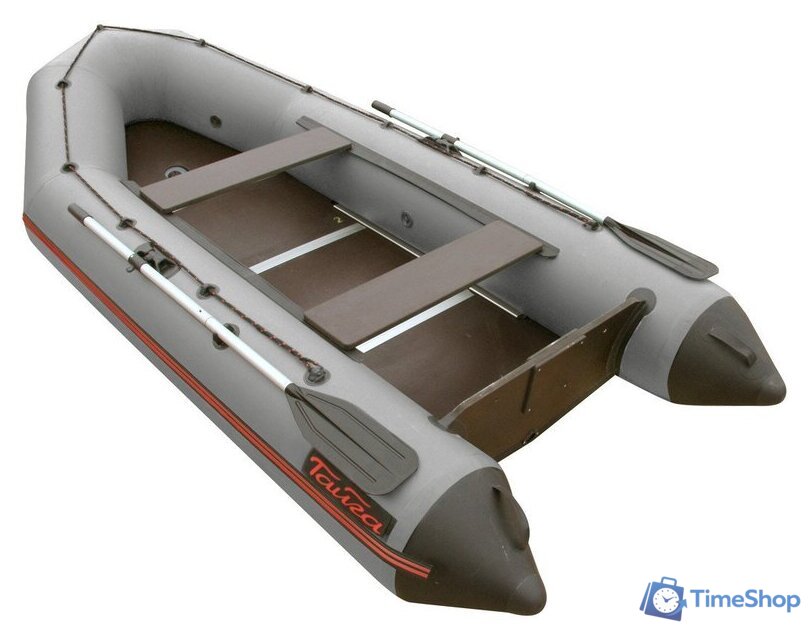 Моторно-гребная лодка Leader Boats Тайга-340 Киль 0062873 (серый) - Изображение №1 — Интернет-магазин Time-Shop