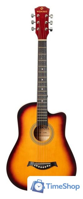 Акустическая гитара ROKSO FT-D38-3TS - Изображение №1 — Интернет-магазин Time-Shop