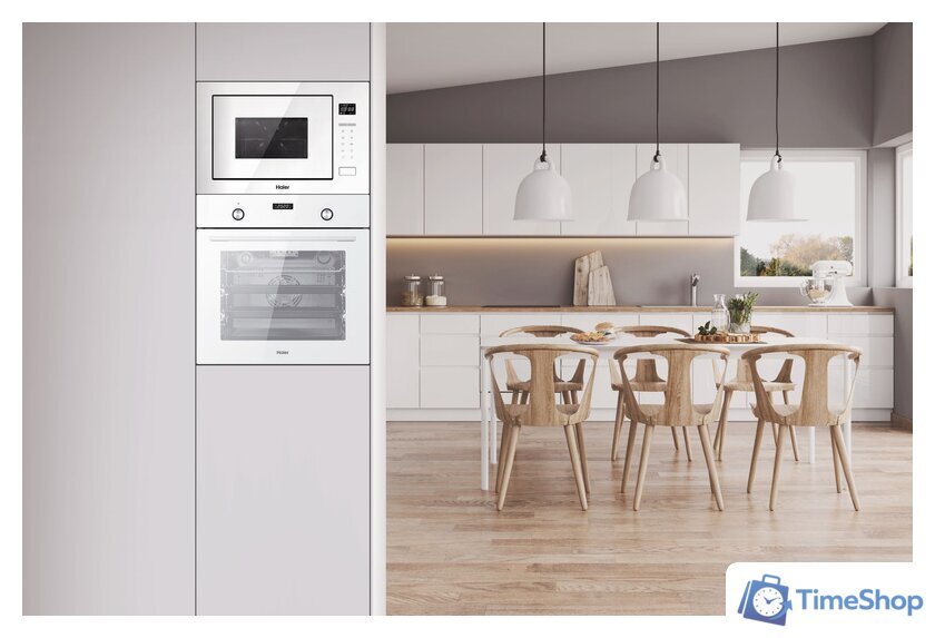 Микроволновая печь Haier HMX-BTG259W - Изображение №4 — Интернет-магазин Time-Shop