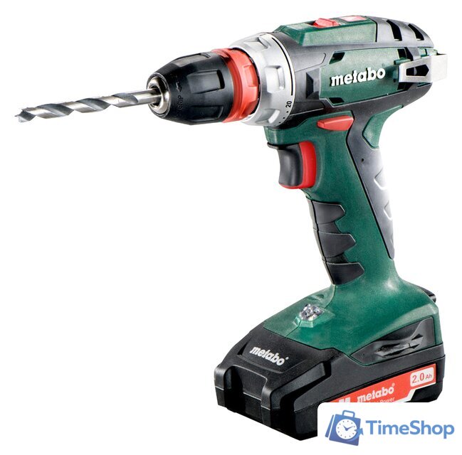 Дрель-шуруповерт Metabo BS 18 Quick 602217500 (с 2-мя АКБ, кейс) - Изображение №1 — Интернет-магазин Time-Shop