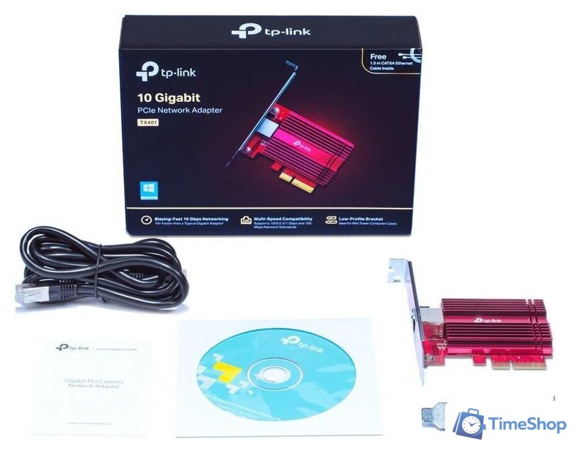Сетевая карта TP-Link TX401 - Изображение №4 — Интернет-магазин Time-Shop