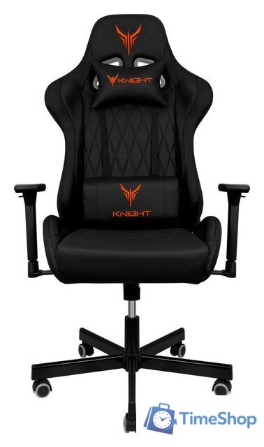 Игровое (геймерское) кресло Knight Armor (черный) - Изображение №2 — Интернет-магазин Time-Shop