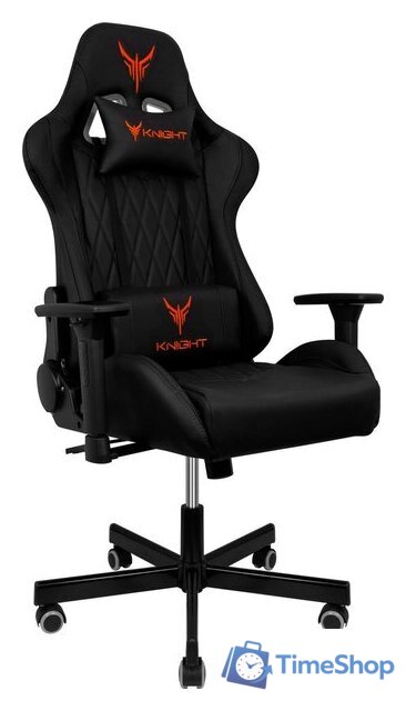 Игровое (геймерское) кресло Knight Armor (черный) - Изображение №1 — Интернет-магазин Time-Shop