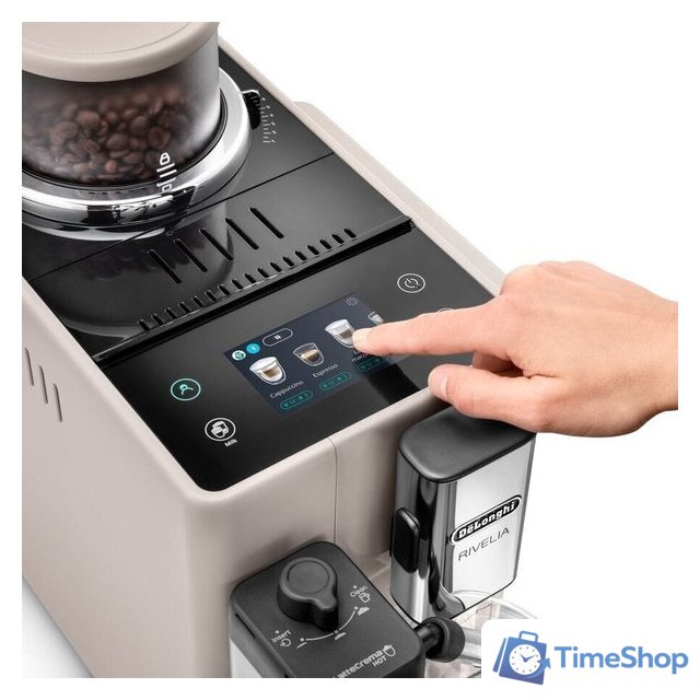 Кофемашина DeLonghi Rivelia EXAM440.55.BG - Изображение №2 — Интернет-магазин Time-Shop