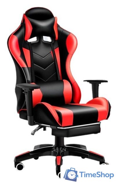 Игровое (геймерское) кресло Colorful iGame QC5180000034 (черный/красный) - Изображение №1 — Интернет-магазин Time-Shop
