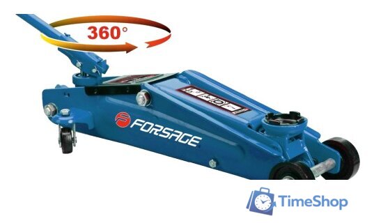 Подкатной домкрат FORSAGE F-T83003C 3т. - Изображение №1 — Интернет-магазин Time-Shop