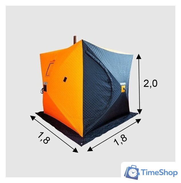 Палатка для зимней рыбалки Ex-Pro Winter 1 7EXW1CA (камуфляж) - Изображение №19 — Интернет-магазин Time-Shop