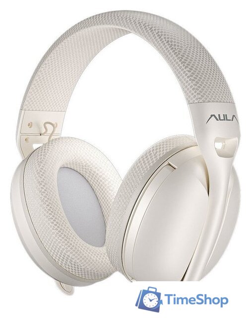Наушники AULA S6 (бежевый) - Изображение №1 — Интернет-магазин Time-Shop
