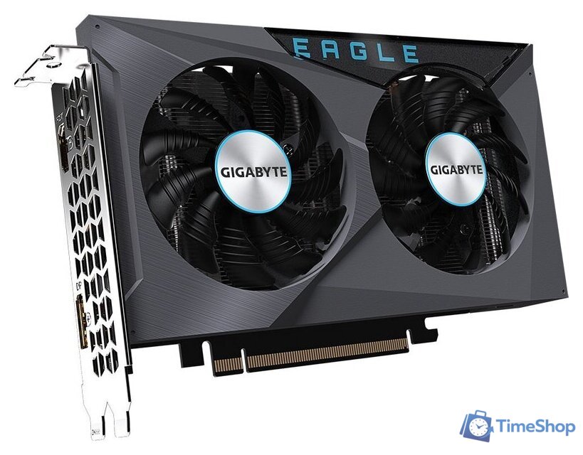 Видеокарта Gigabyte Radeon RX 6500 XT Eagle 4G GV-R65XTEAGLE-4GD - Изображение №3 — Интернет-магазин Time-Shop
