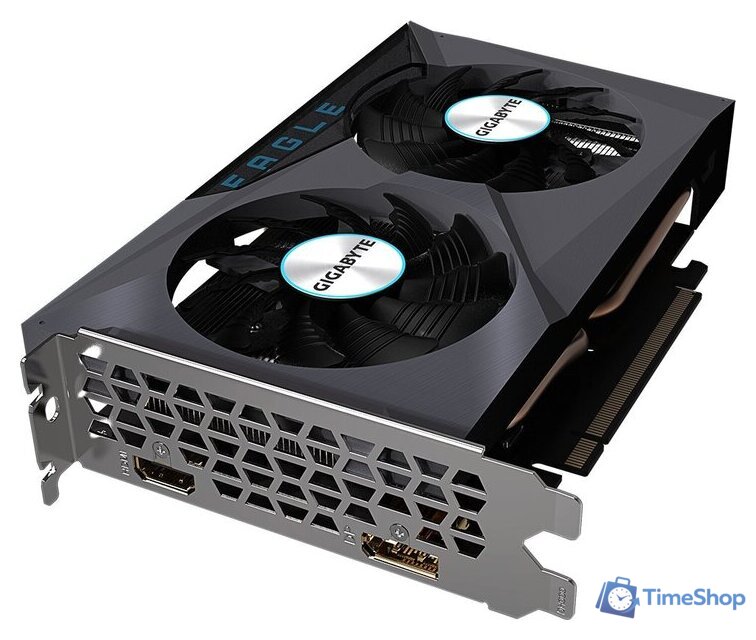 Видеокарта Gigabyte Radeon RX 6500 XT Eagle 4G GV-R65XTEAGLE-4GD - Изображение №5 — Интернет-магазин Time-Shop