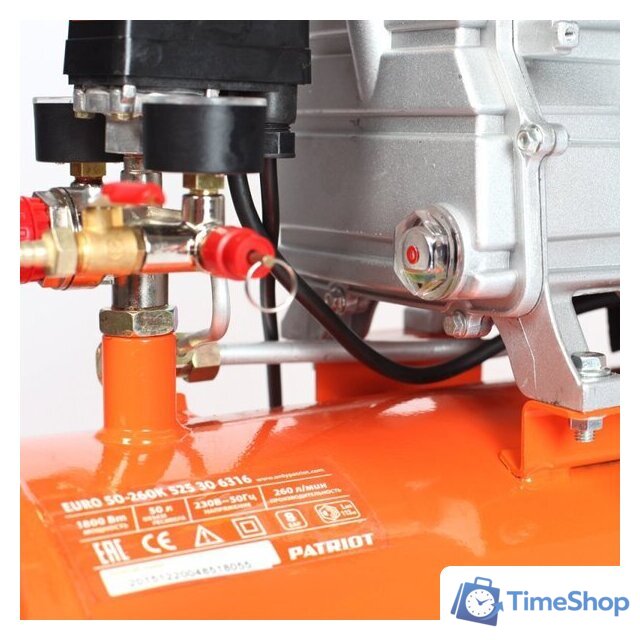Компрессор Patriot EURO 50-260K - Изображение №8 — Интернет-магазин Time-Shop