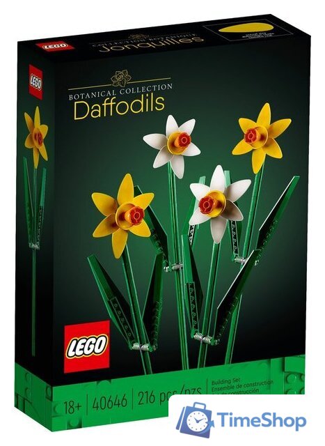 Конструктор LEGO Creator Expert 40646 Нарциссы - Изображение №1 — Интернет-магазин Time-Shop