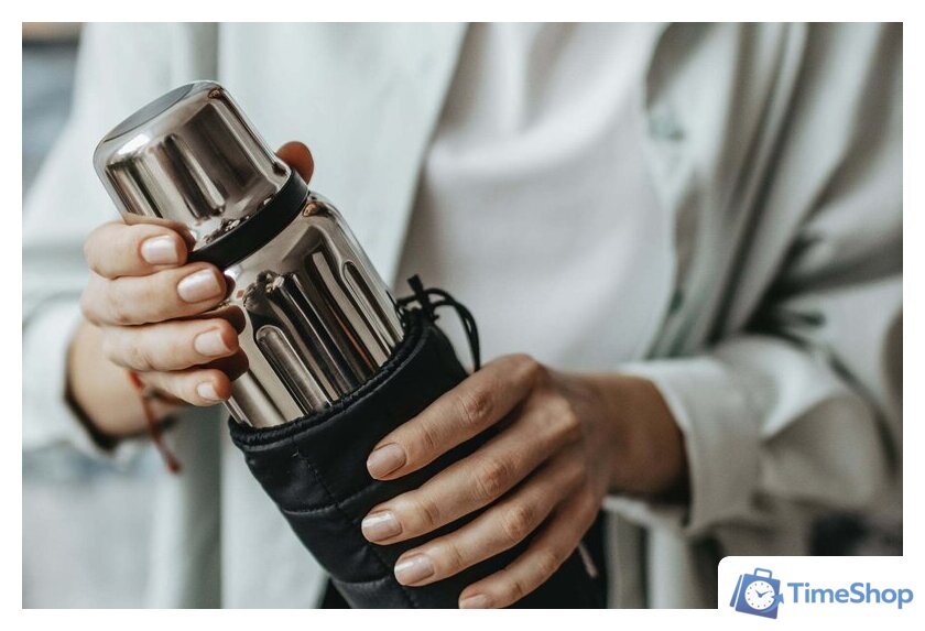 Термос Bobber Flask 1 л (матовый) - Изображение №5 — Интернет-магазин Time-Shop