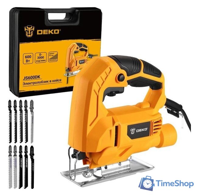 Электролобзик Deko JS600DK 084-1102 (кейс) - Изображение №1 — Интернет-магазин Time-Shop